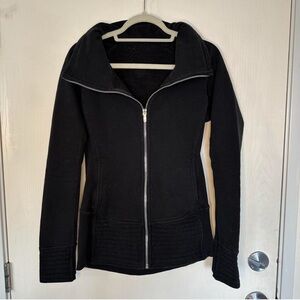 LULULEMON Women's Black Zip-Up Jacket